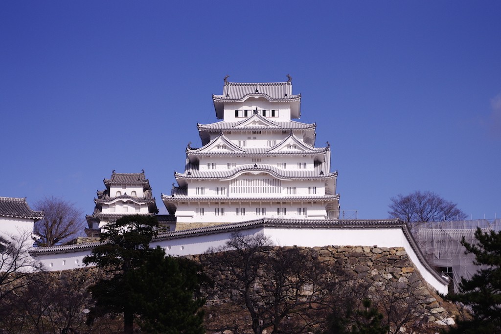 姫路城の遠景