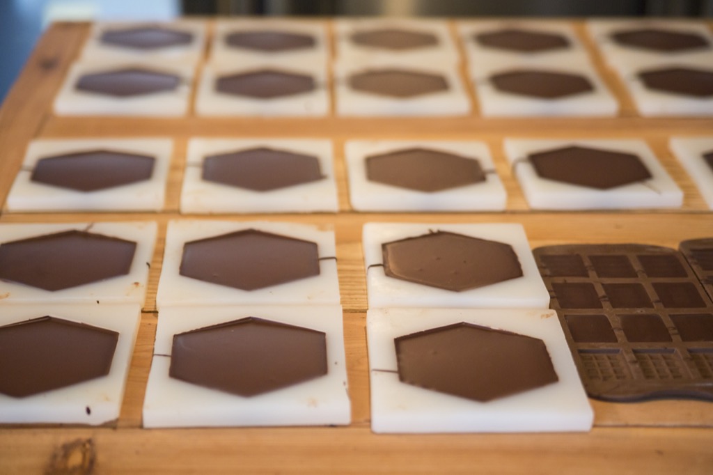 チョコレートは六角形