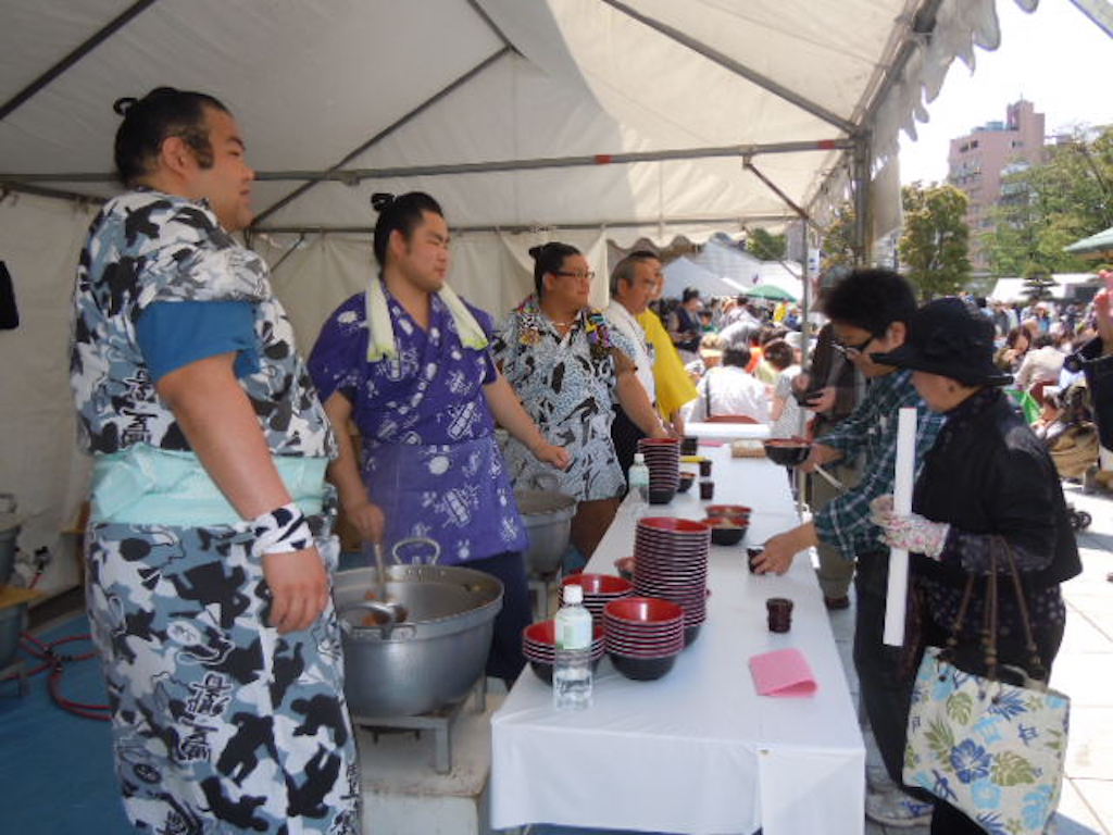 にぎわい祭 国技館　ちゃんこ