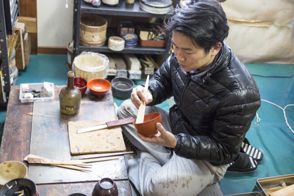 福井県鯖江河田塗り漆器、東尋坊、平成4年の作品、蒔絵 福井県鯖江河田塗り漆器、東尋坊、平成4年の作品、蒔絵 - メルカリ