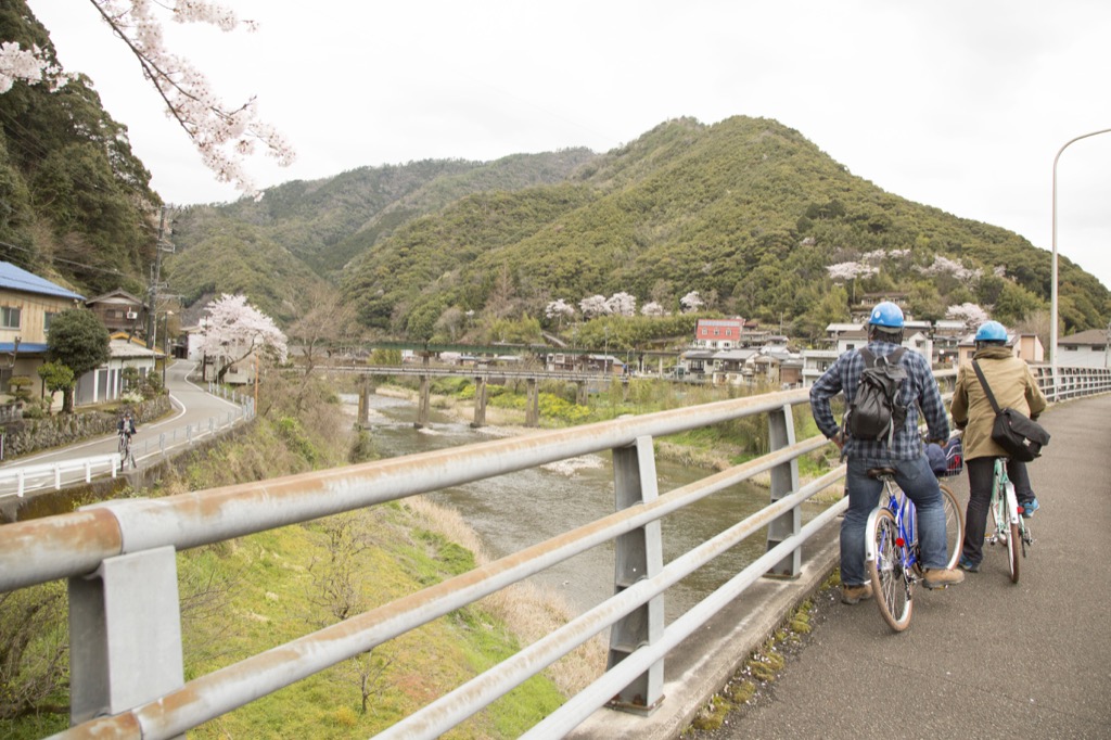 川の流れをみる