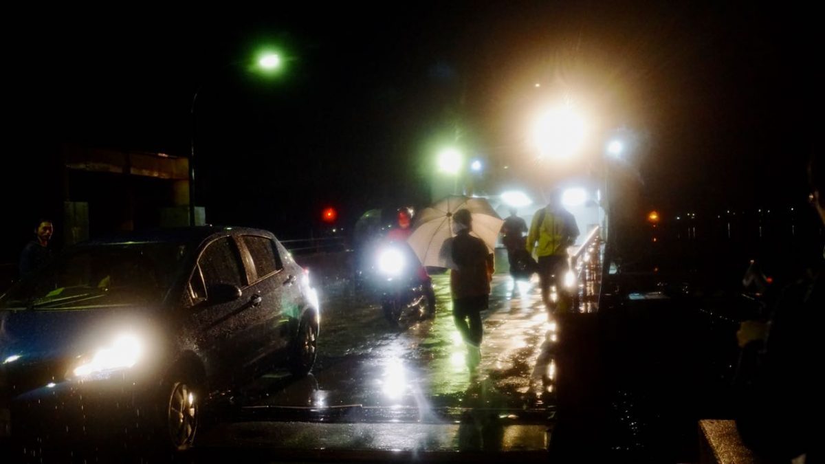 最後に車が降りて無事終了