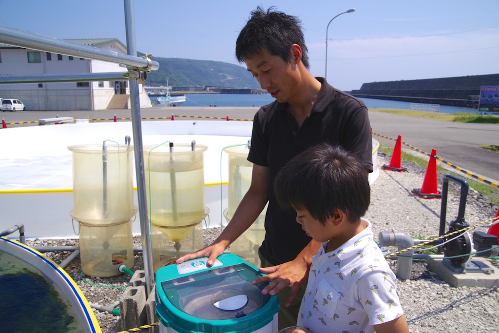 脱水機回す