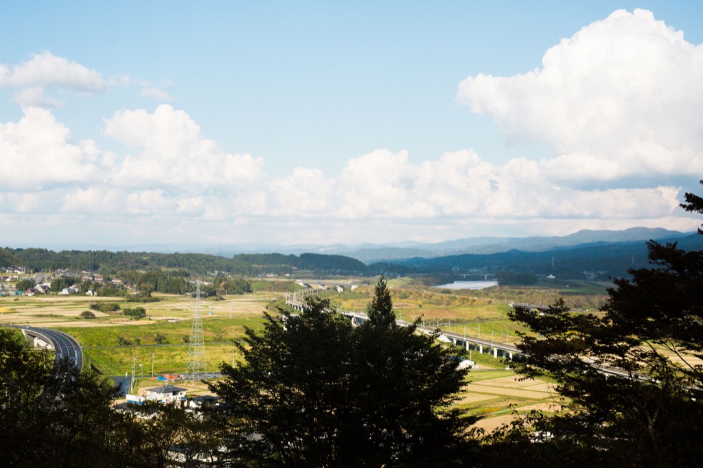 平泉の俯瞰