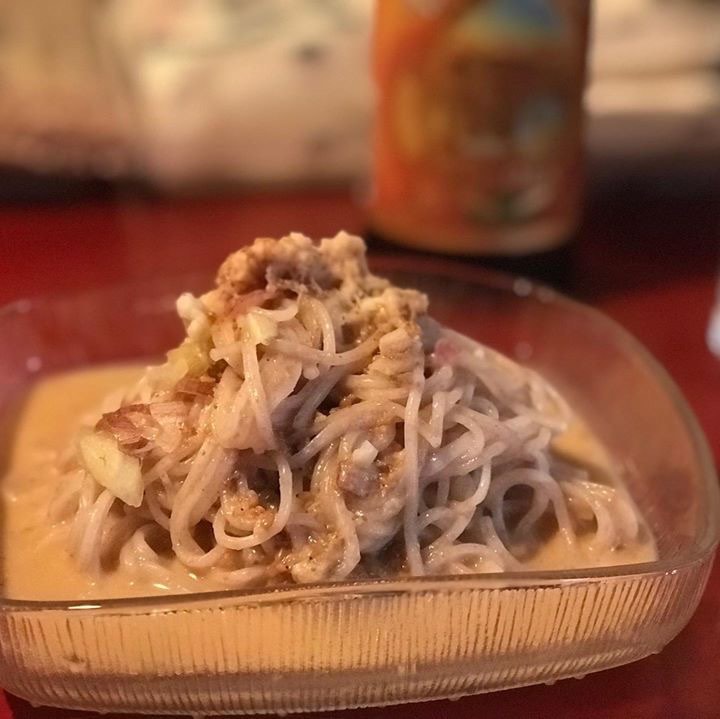 室町時代を再現したそうめん