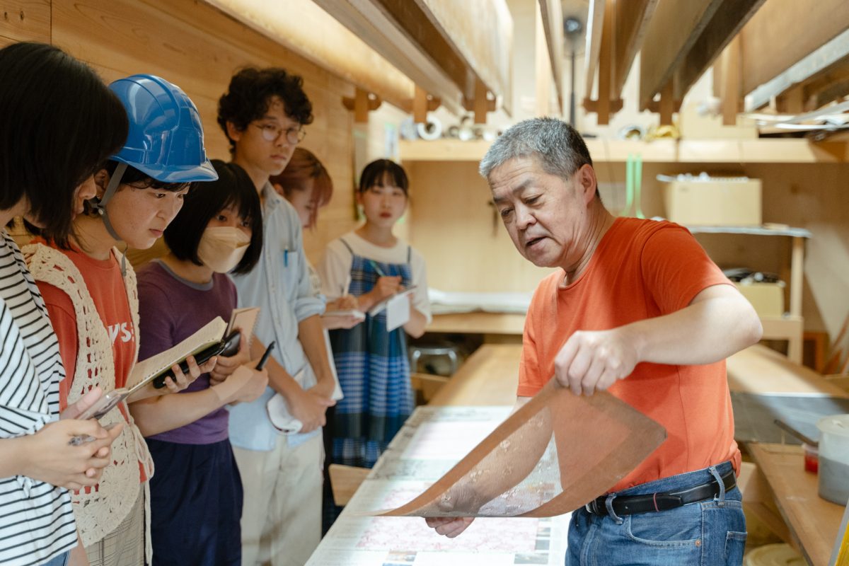 つながりが生む型友禅の可能性！伝統技法を活かして新たなプロジェクト